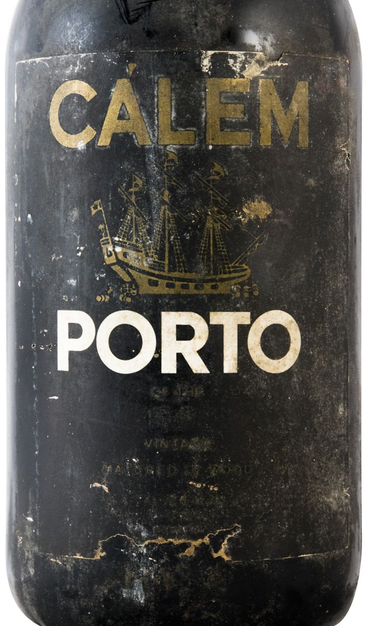 1960 Cálem Vintage Quinta da Foz Porto (rótulo de papel)
