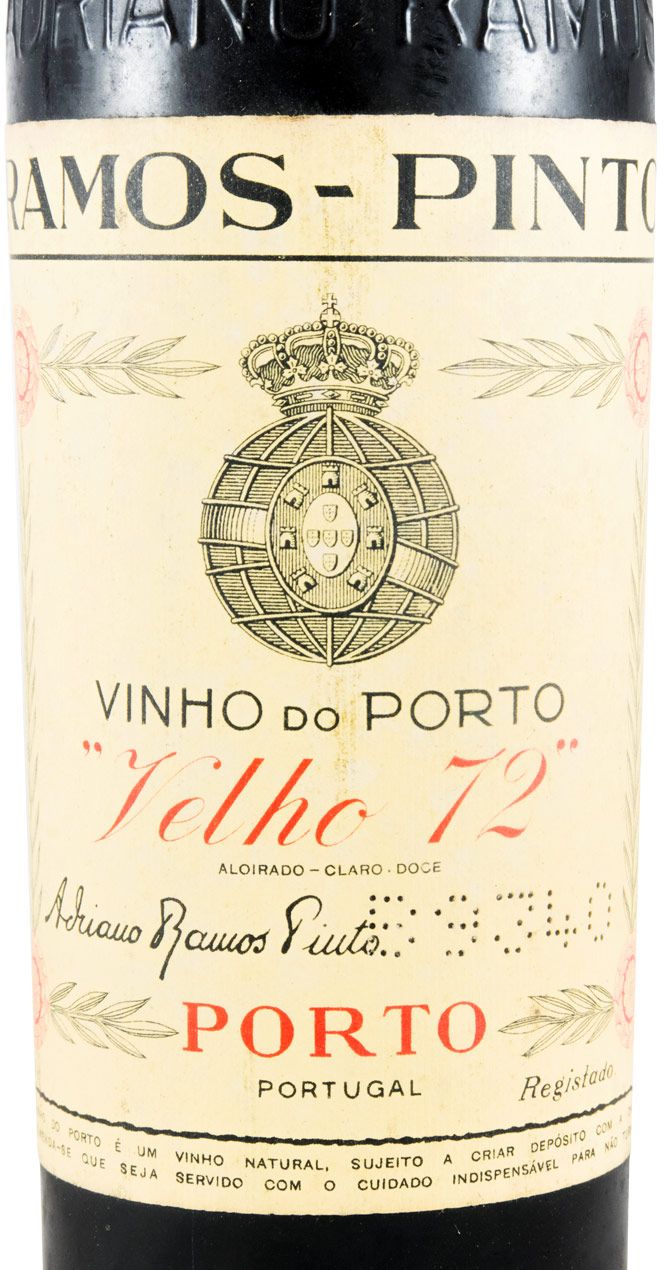 ラモス・ピント・古いワイン 72年 ポート