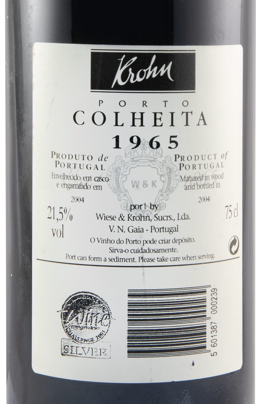 1965 Krohn Colheita Porto