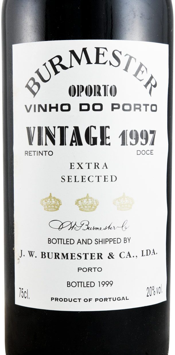 1997 Burmester Vintage Портвейн