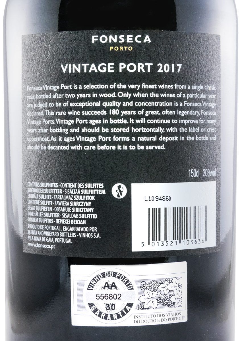 2017 Fonseca Vintage Port 1.5L