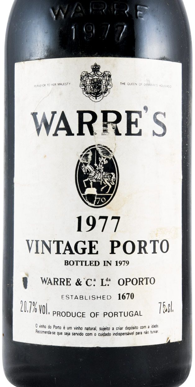 1977 Warres Vintage Портвейн