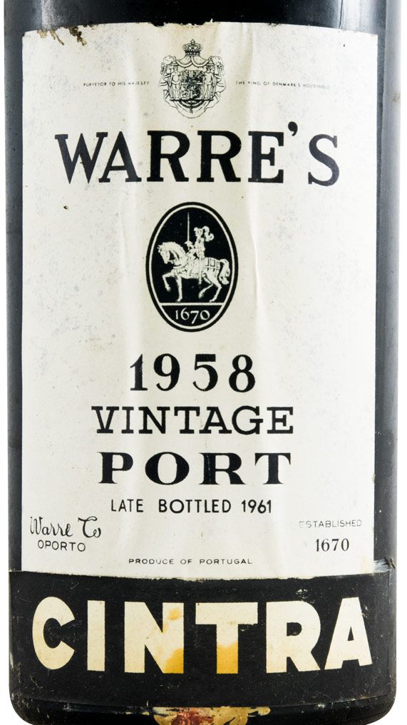 1958 Warres Cintra Vintage Портвейн