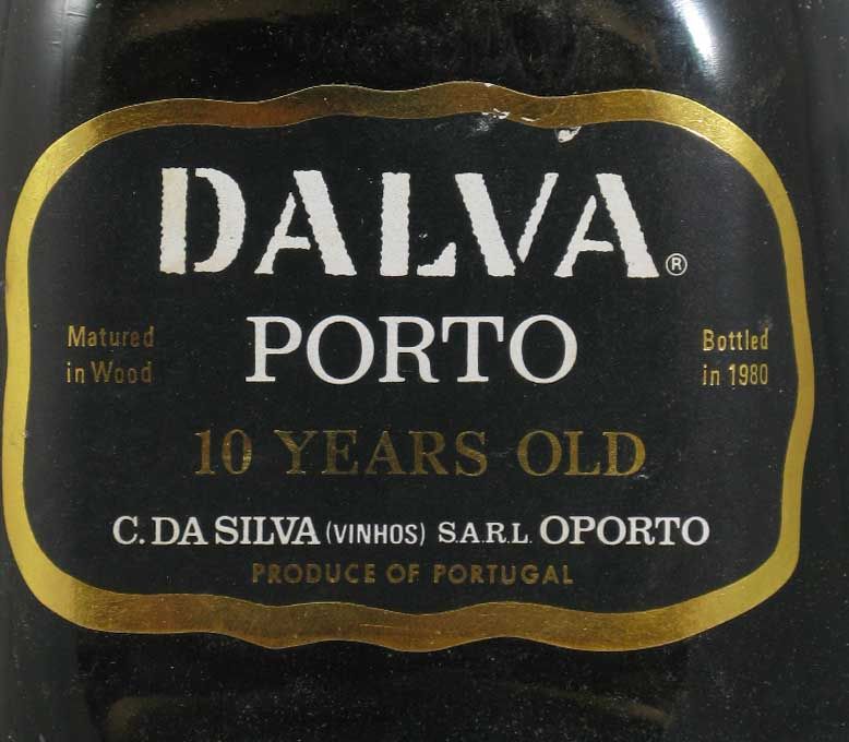 Dalva 10 anos Porto (garrafa antiga)