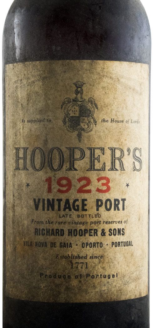 1923 Hooper's Vintage Porto