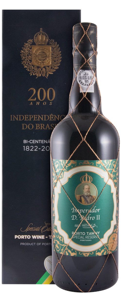 200 Anos Independência do Brasil Tawny Special Reserve Porto (rótulo Imperador D. Pedro II)