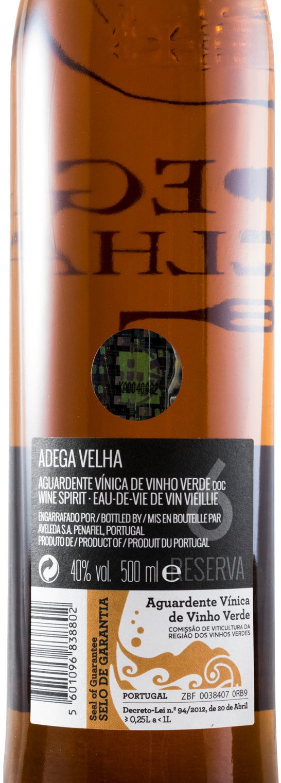 Wine Spirit Adega Velha Reserva 6 years 50cl