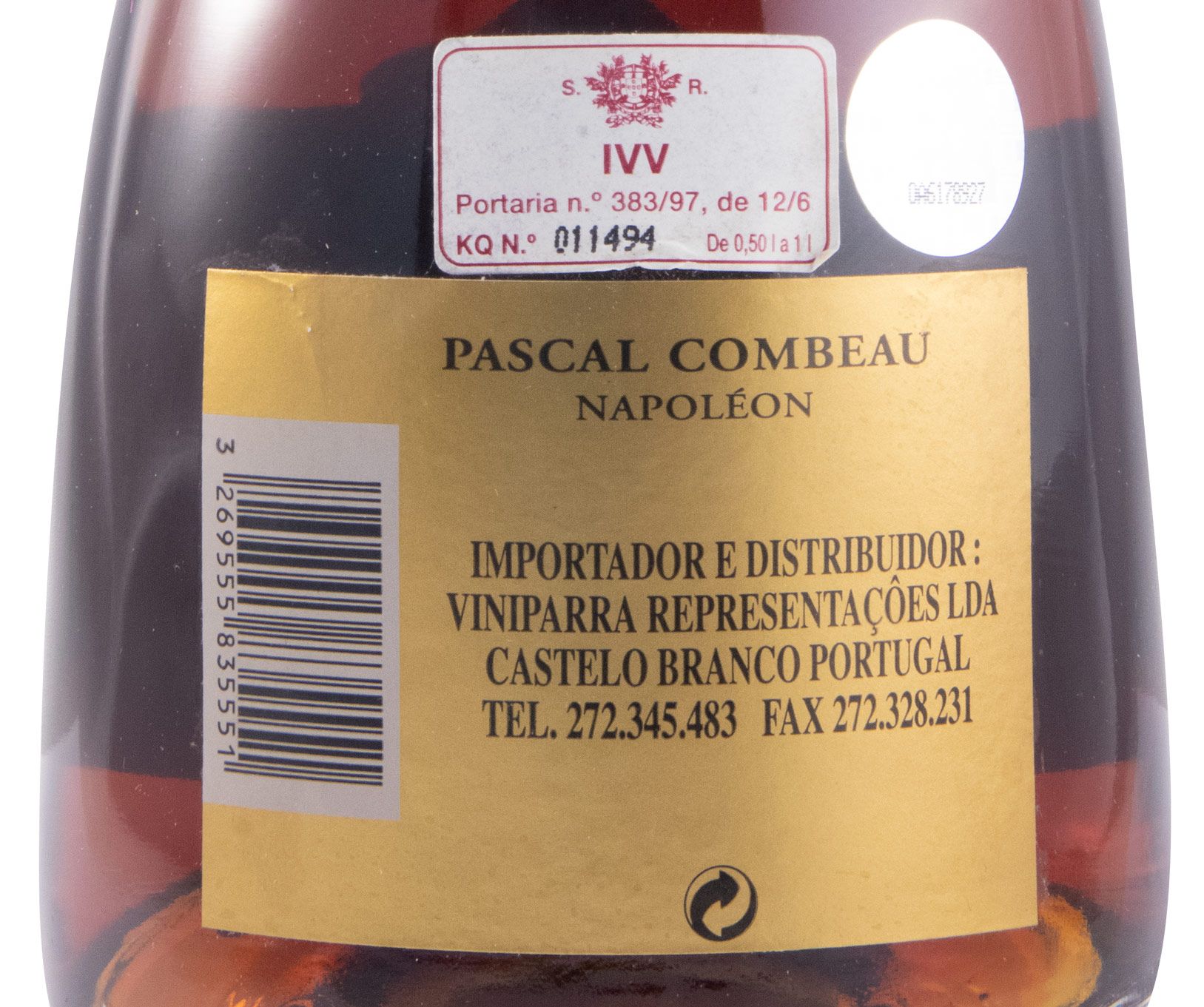 Cognac Pascal Combeau Napoléon