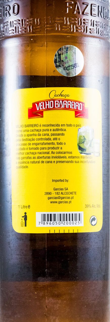 Cachaça Velho Barreiro