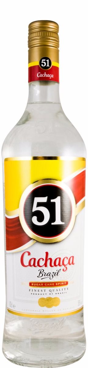 Qual o teor alcoólico da 51 pinga?