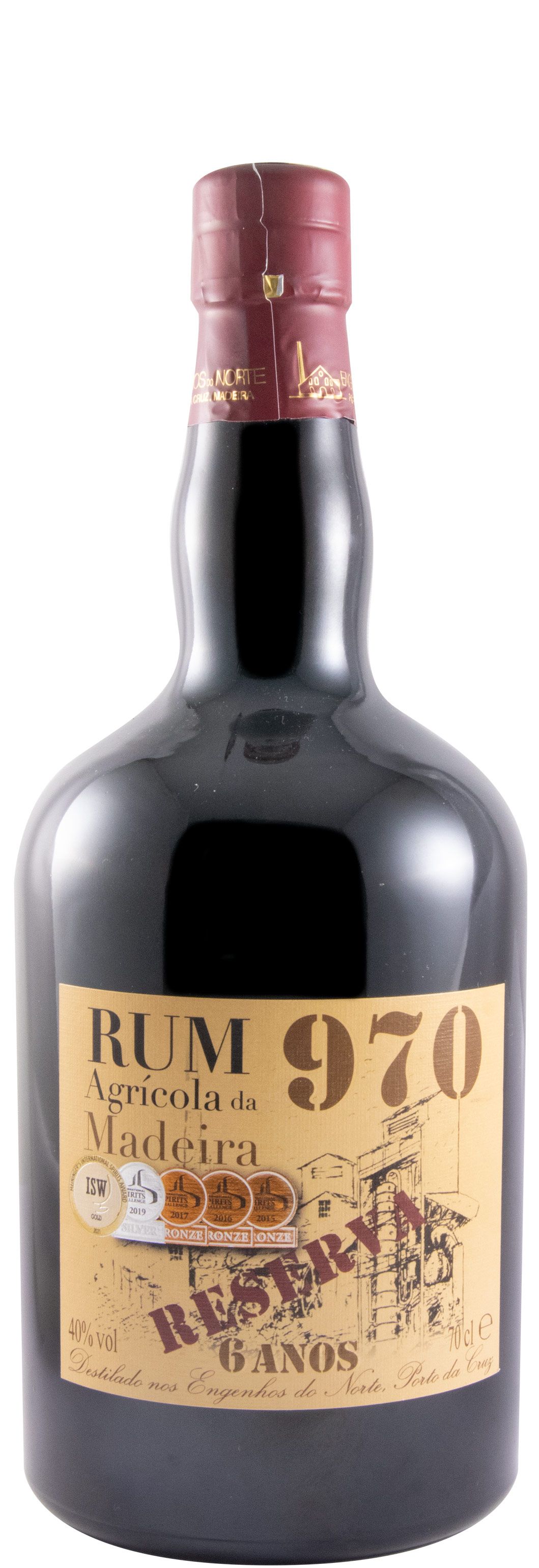 Rum Agrícola da Madeira 970 Reserva 6 anos