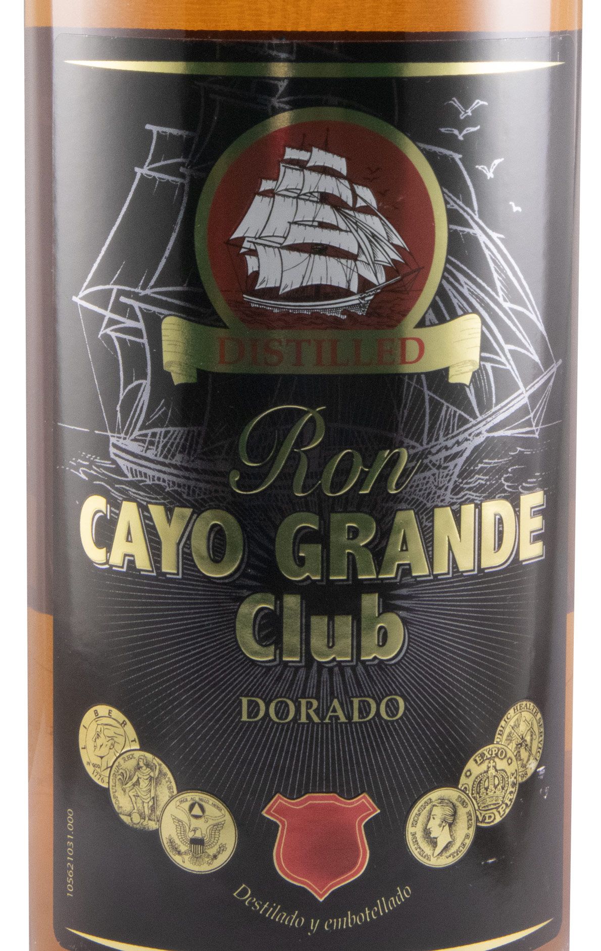 Rum Cayo Grande Club Dorado 1L