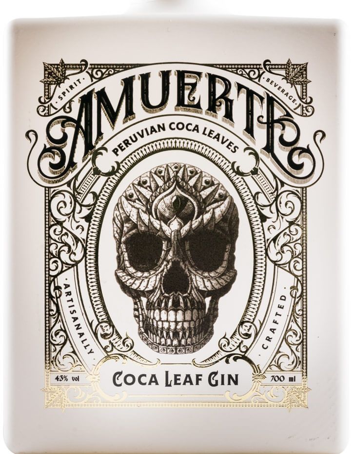 Gin Coca Leaf Amuerte White Edition