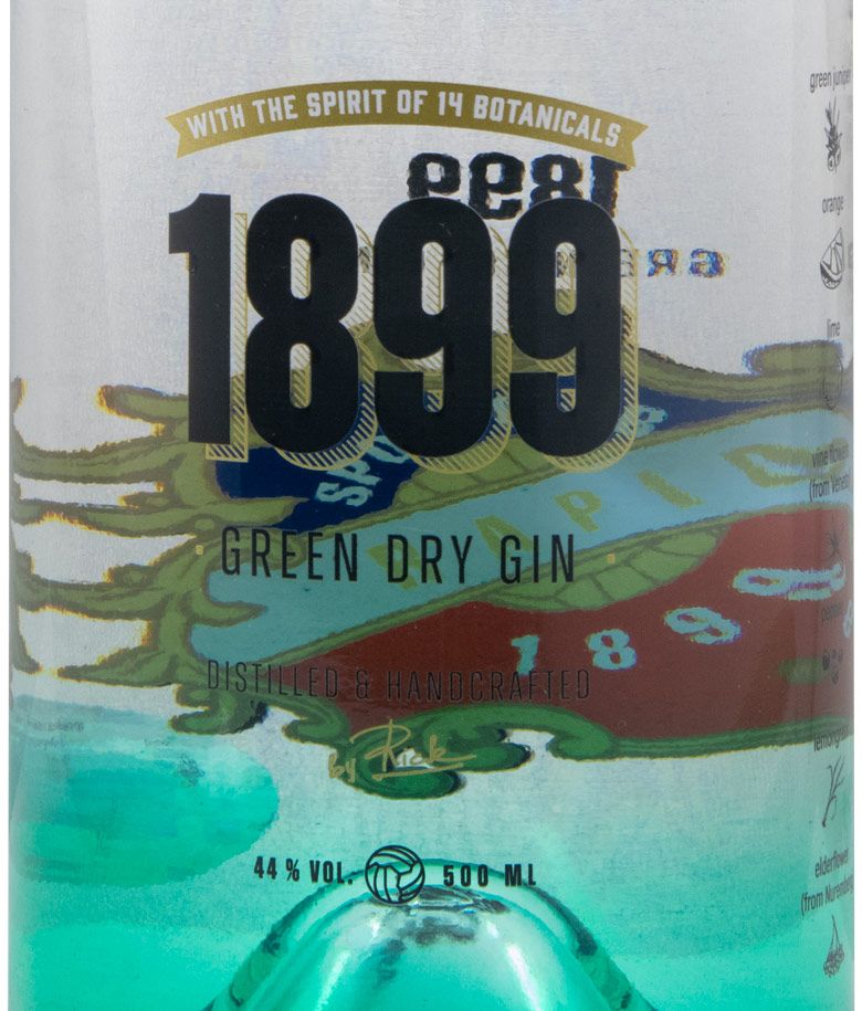 Gin 1899 Rapid Green 50cl