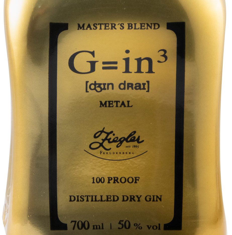 Gin Ziegler G=in3 Metal Gold Limited Edition