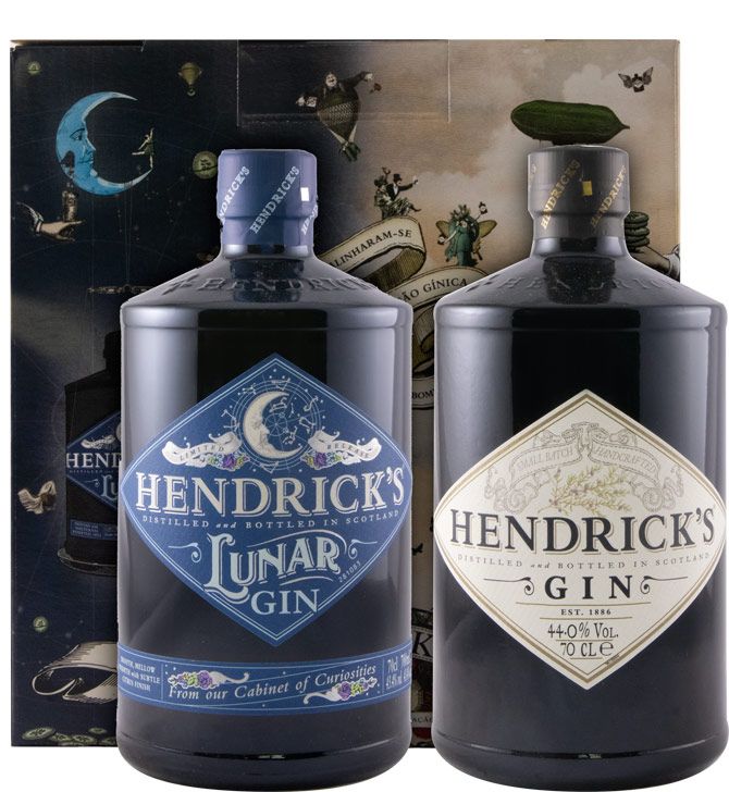 Conjunto Gin Hendrick's Original + Lunar 2x70cl