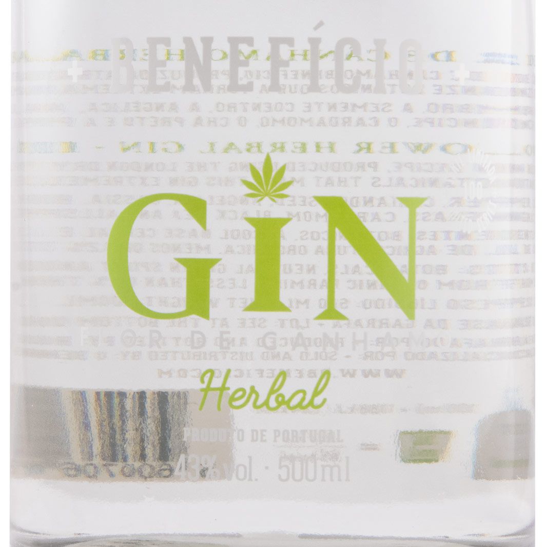 Gin Benefício Herbal 50cl
