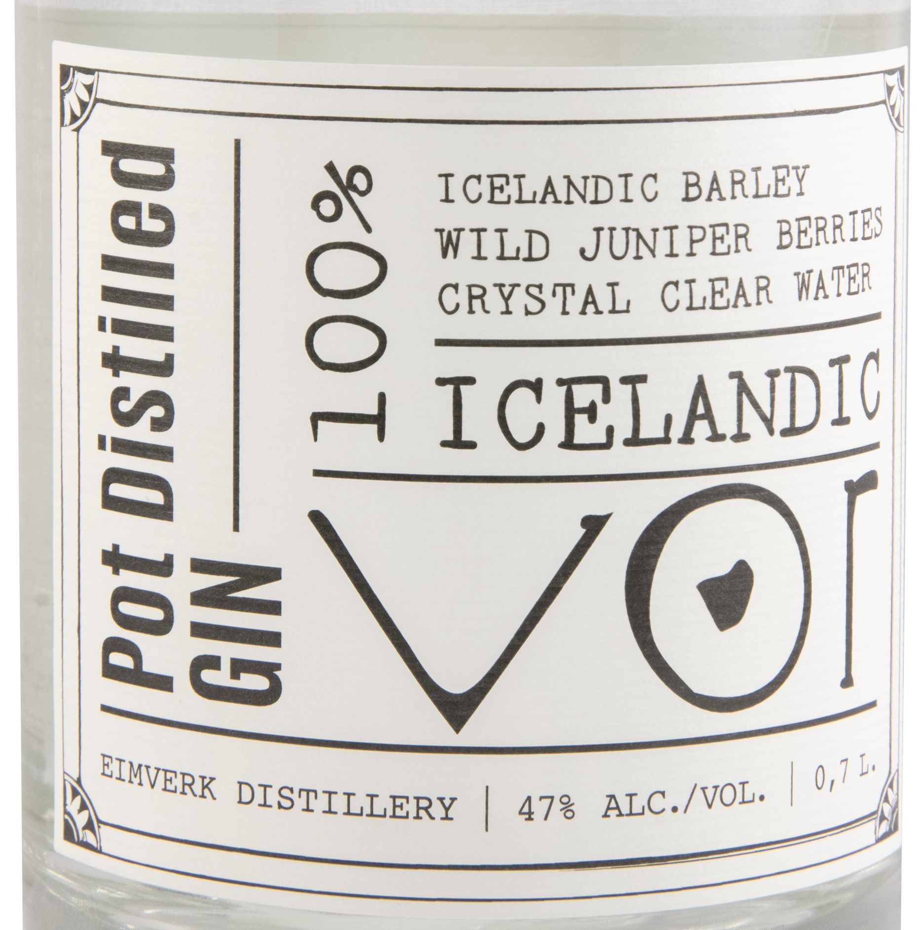 Gin Vor 100% Icelandic Pot Distilled