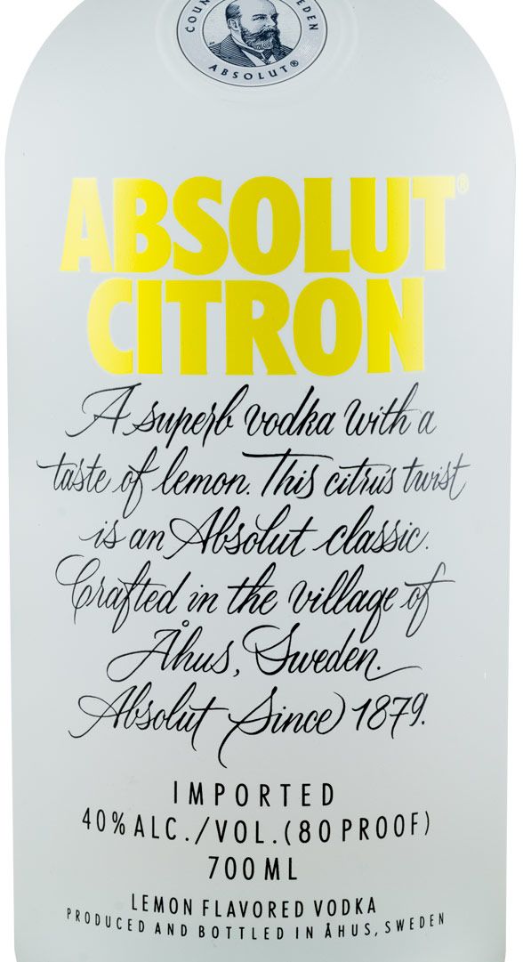 Vodka Absolut Citron 70cl