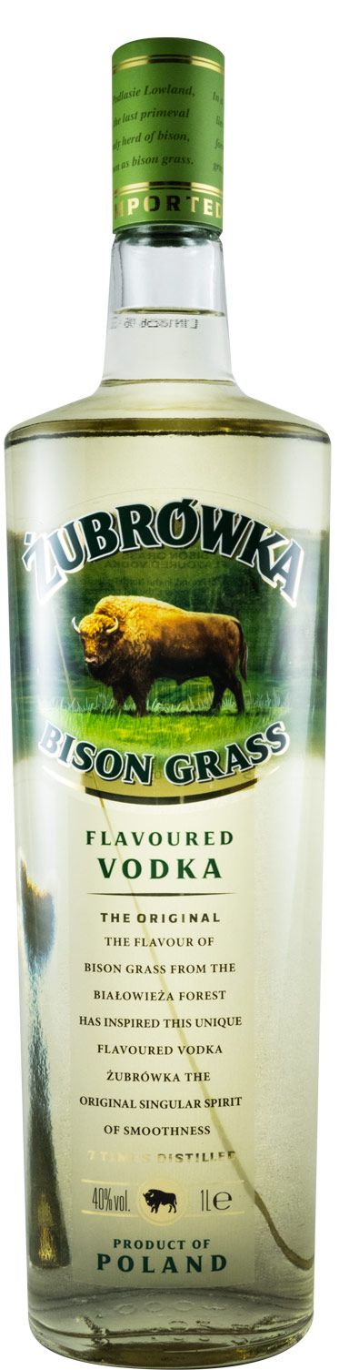 Vodka Żubrówka Bison Grass 1L