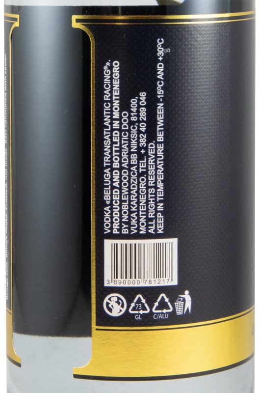 BELUGA TRANSATLANTIC ウォッカ Beluga Transatlantic Vodka - Collector's Edition