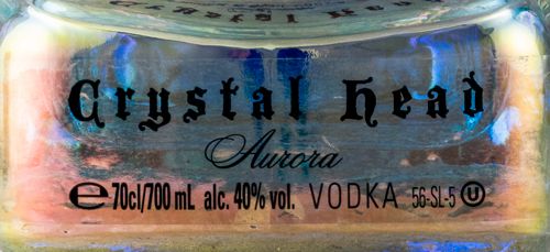 Vodka Crystal Head Aurora 70cl