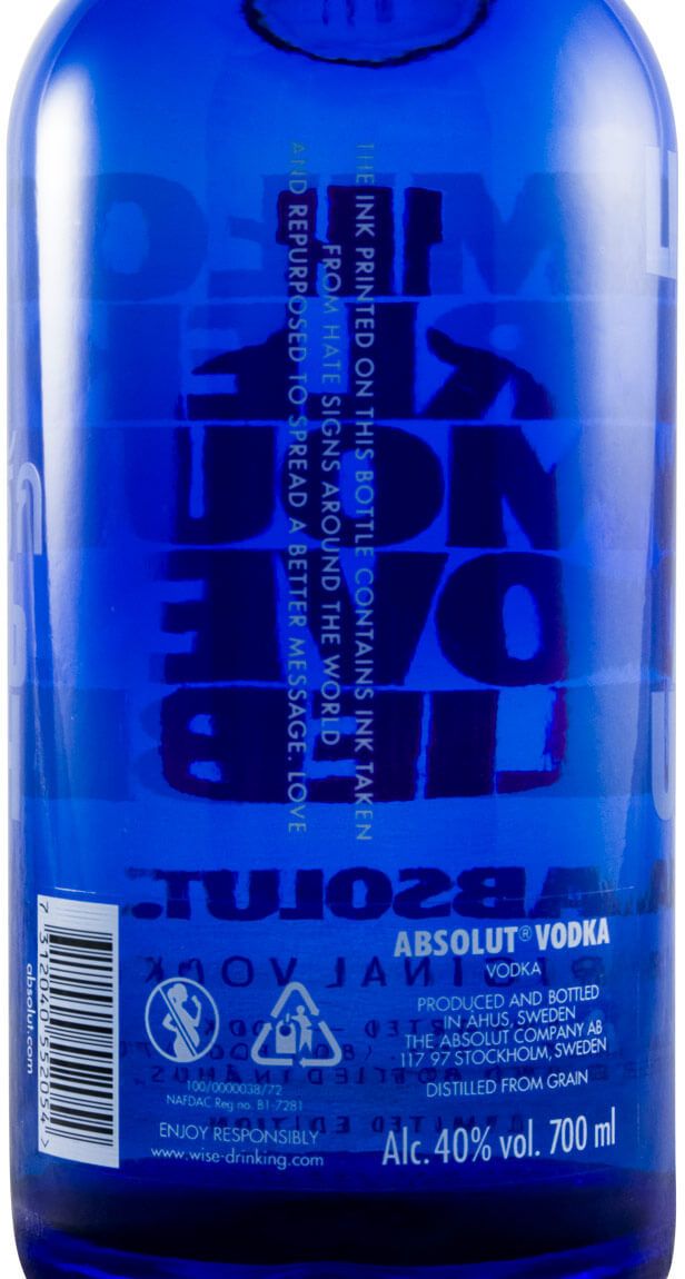 Vodka Absolut A Drop Of Love