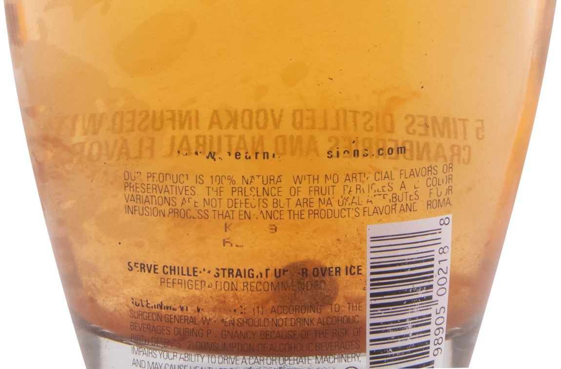 Vodka Bear Hug Infusion Cranberry 1L