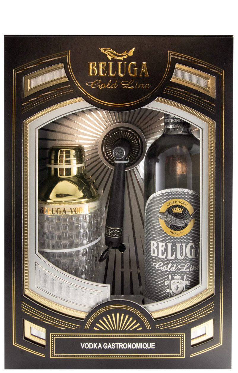 Vodka Beluga Gold Line (with shaker)