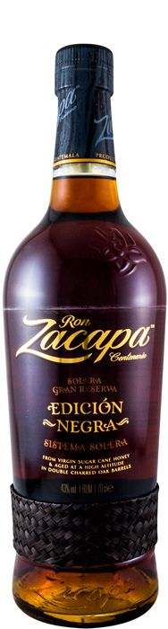 Rum Zacapa Centenario Solera Edición Negra