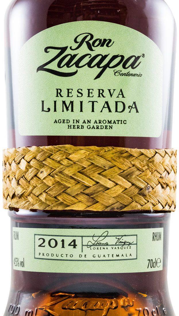 2014 Rum Zacapa Centenario Reserve Limited