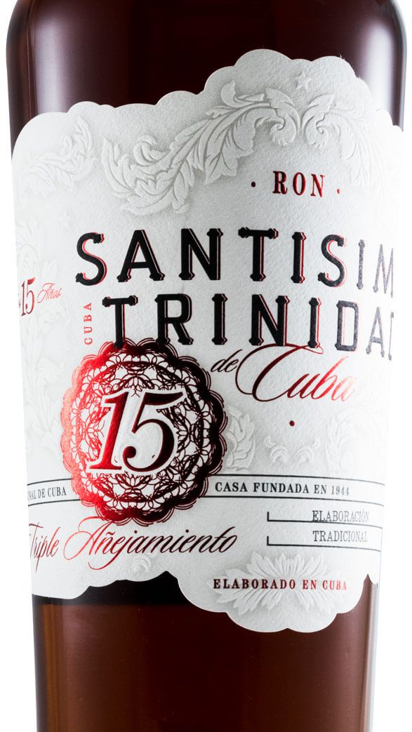 Rum Santisima Trinidad 15 anos