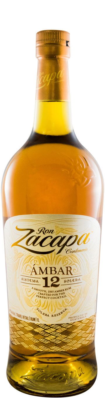 Rum Zacapa Ambar Sistema Solera Reserva 12 anos 1L