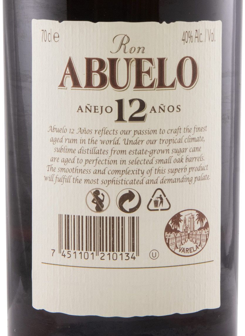 Rum Abuelo Añejo 12 years