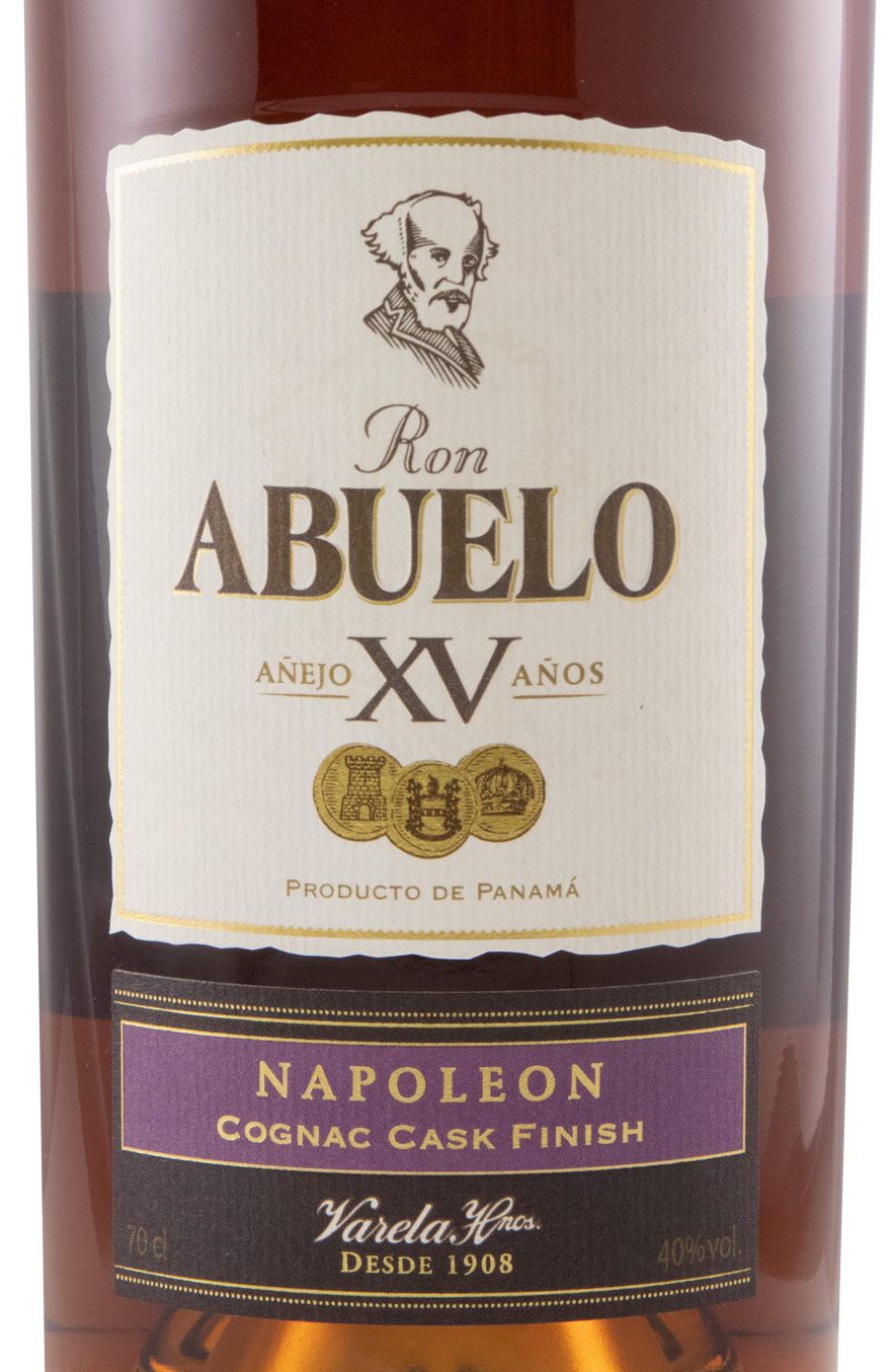 Rum Abuelo Napoleon Cognac Cask Finish 15 anos