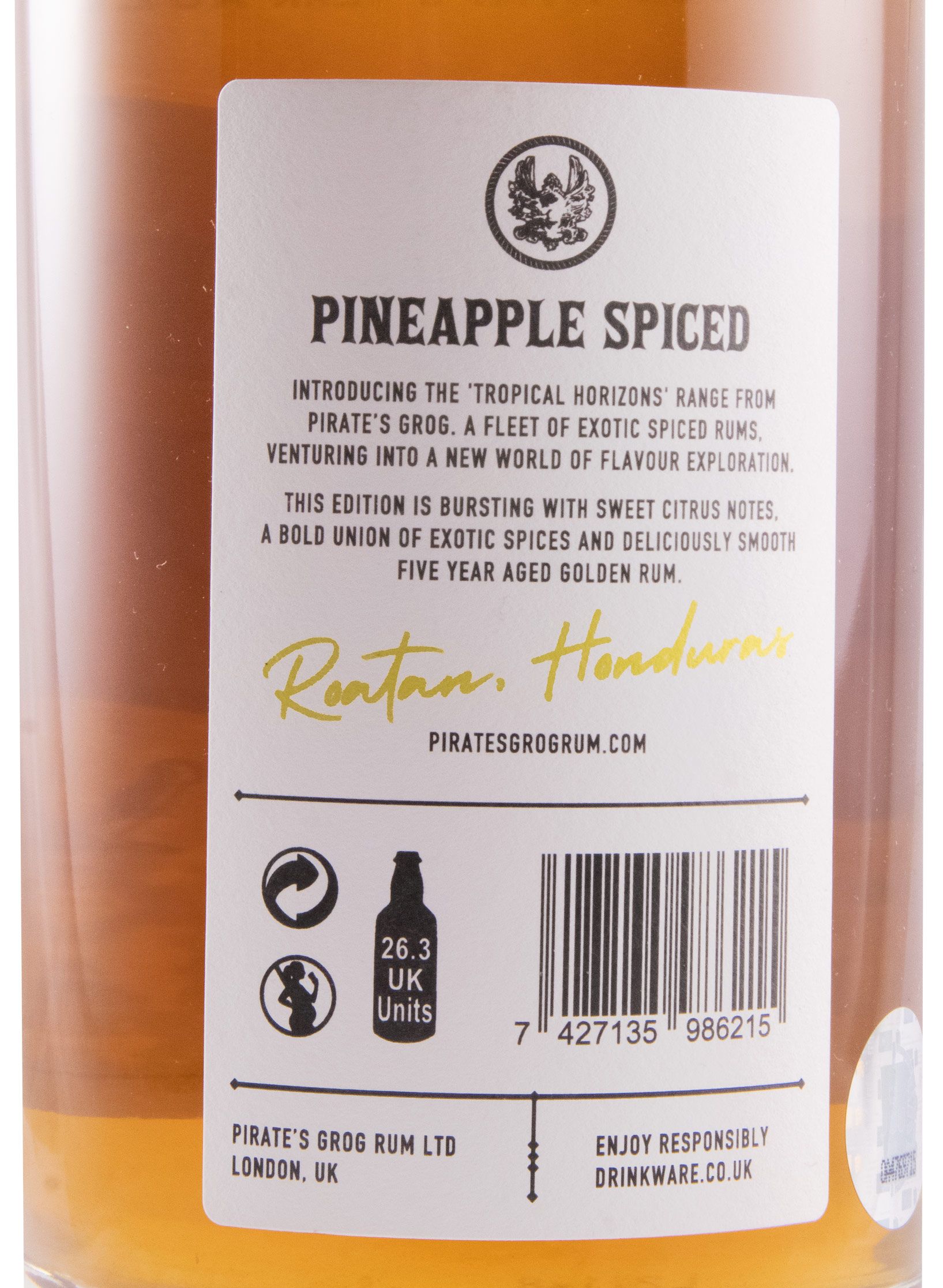 Rum Pirate's Grog Pineapple Spiced