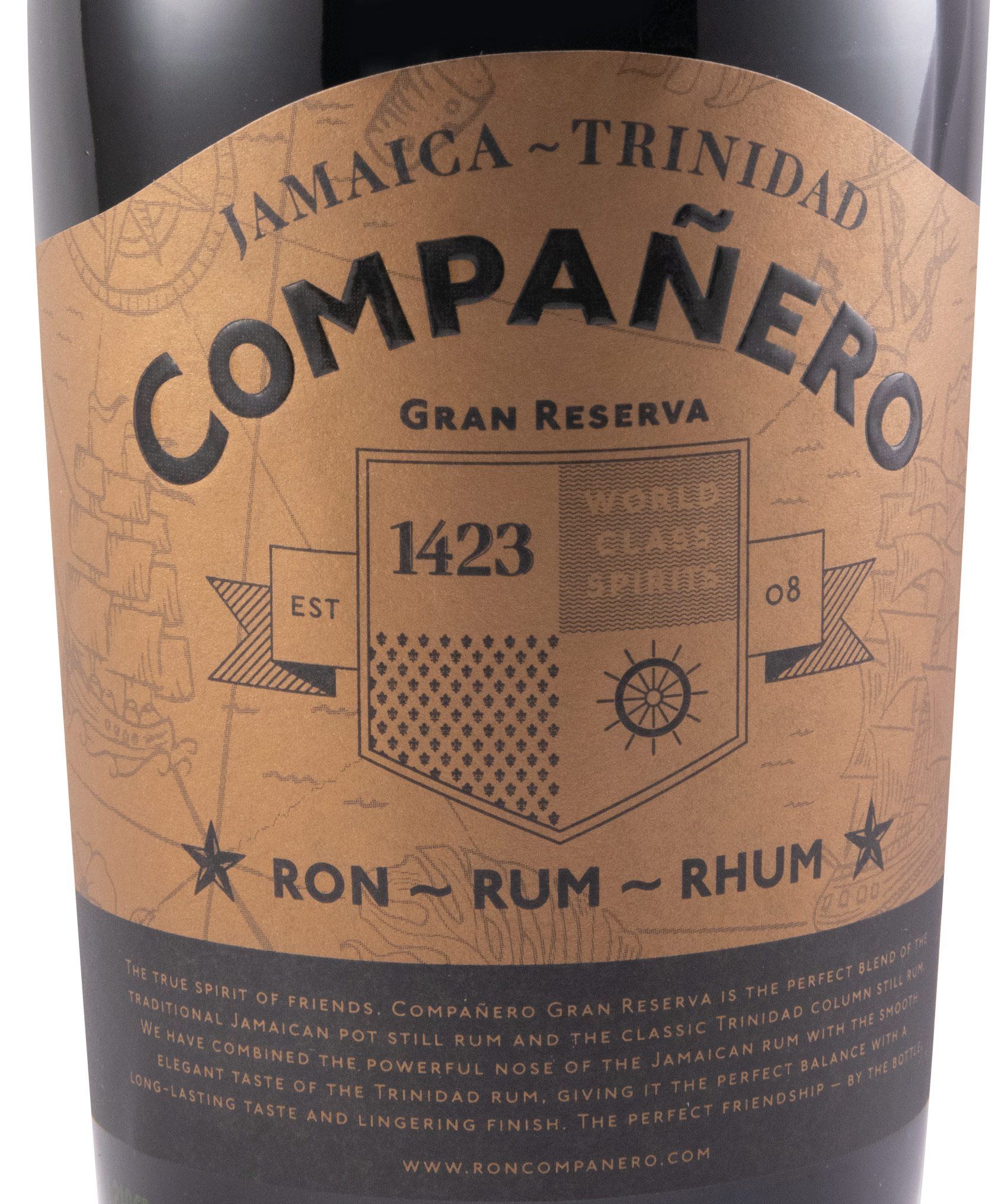 Rum Compañero Jamaica Trinidad Gran Reserva