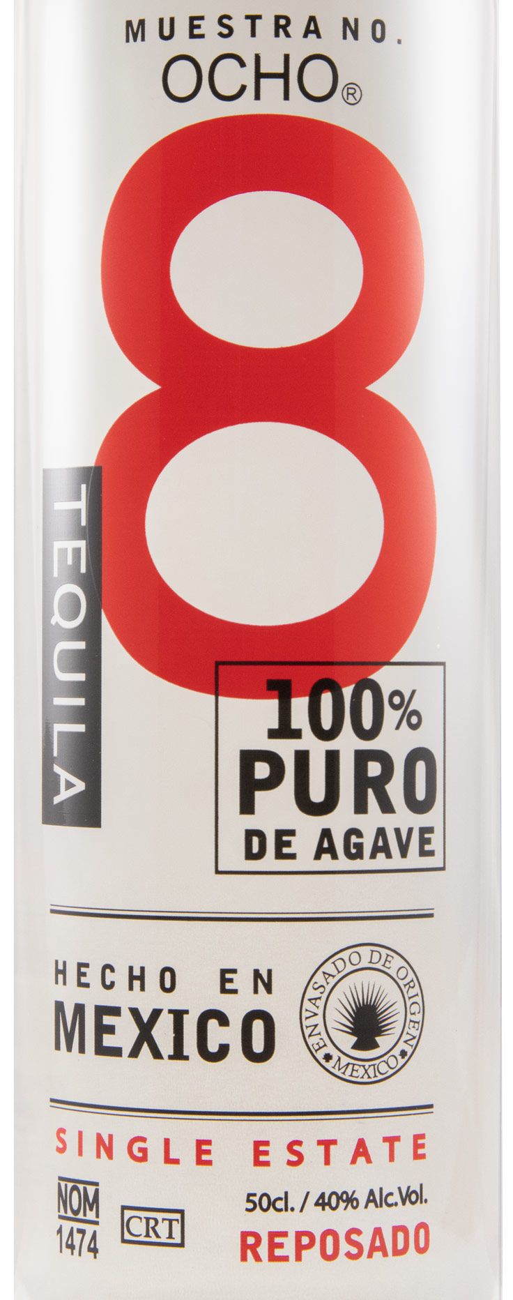 Tequila Ocho La Ladera Reposado 50cl