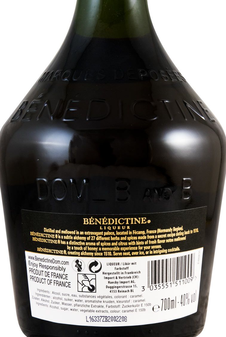 Benedictine D.O.M. Liqueur - Normandy, France (750ml) - GNARLY VINES