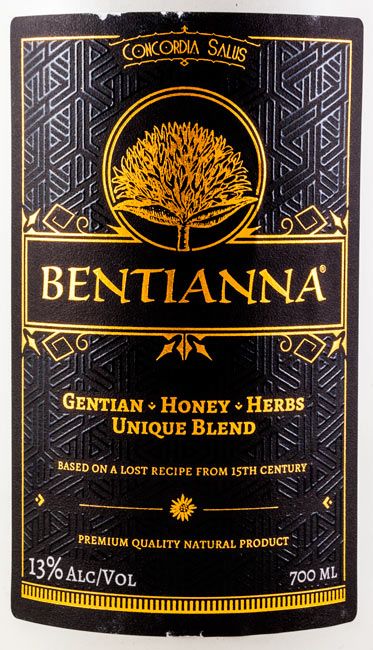 Bentianna Gentian Honey Herbs