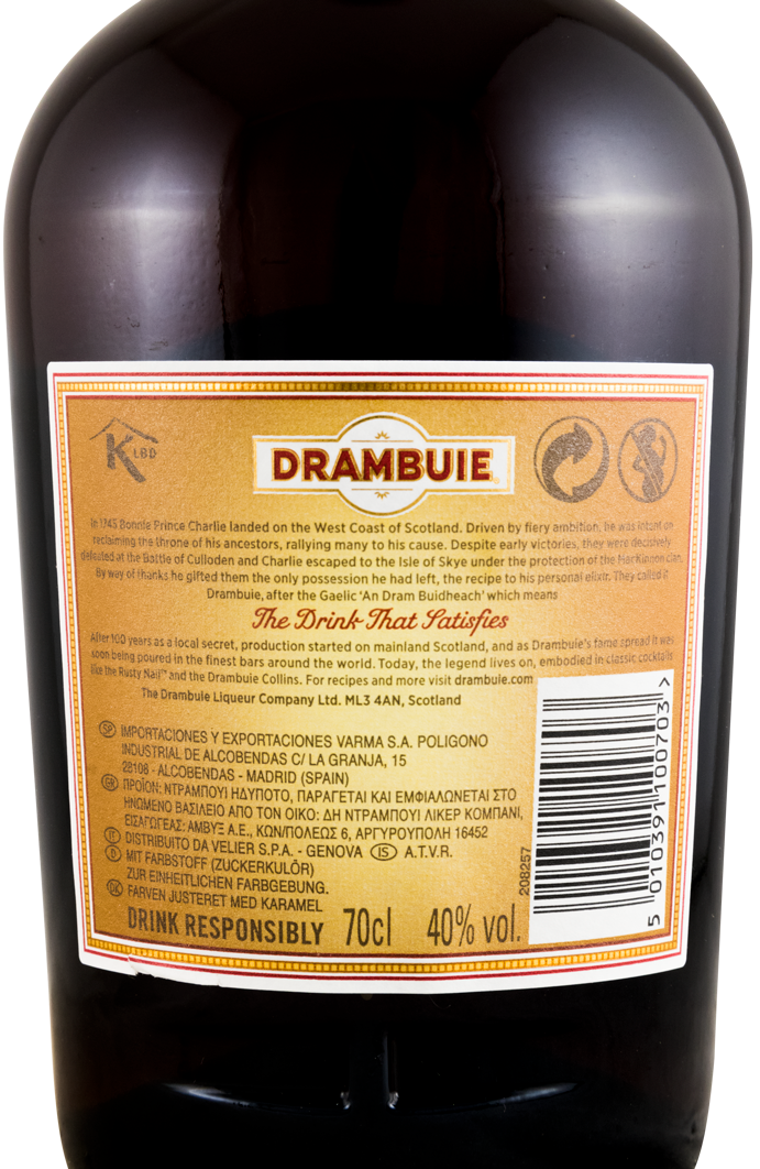 DRAMBUIE 750ml リキュール Amazon.co.jp: DRAMBUIE(ドランブイ) サントリー[ リキュール