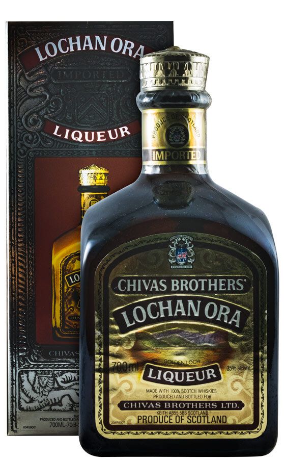 LOCHAN ORA リキュール Rare Empty 4/5 Quart Chivas Bros Lochan Ora Scotch Liqueur