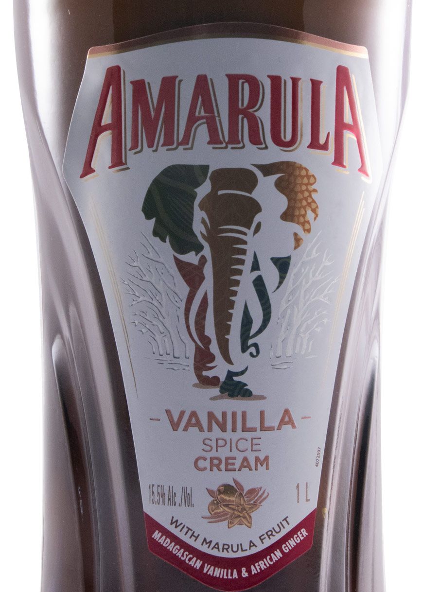 Amarula Vanilla Spice 1L アマルーラ Amarula Vanilla Spice Cream Liqueur - BottleBuzz