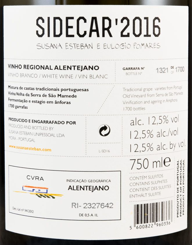2016 Susana Esteban & Eulogio Pomares Sidecar branco
