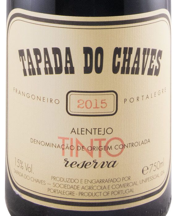 2015 Tapada do Chaves Reserva red
