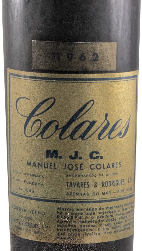 1962 M.J.C. Colares Reserva tinto