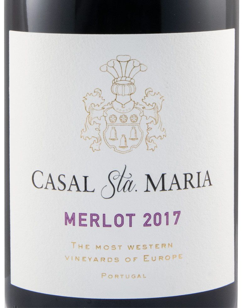 2017 Casal Sta. Maria Merlot red
