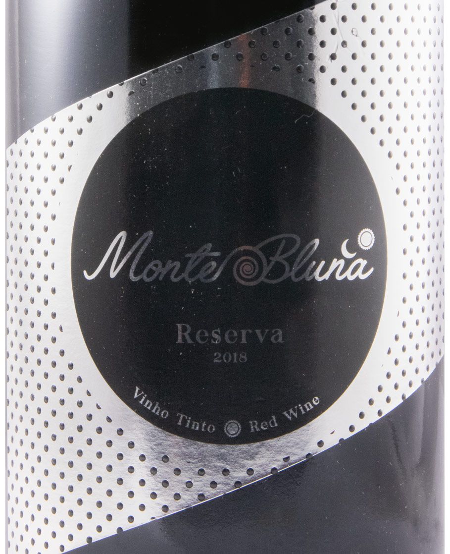 2018 Monte Bluna Reserva red