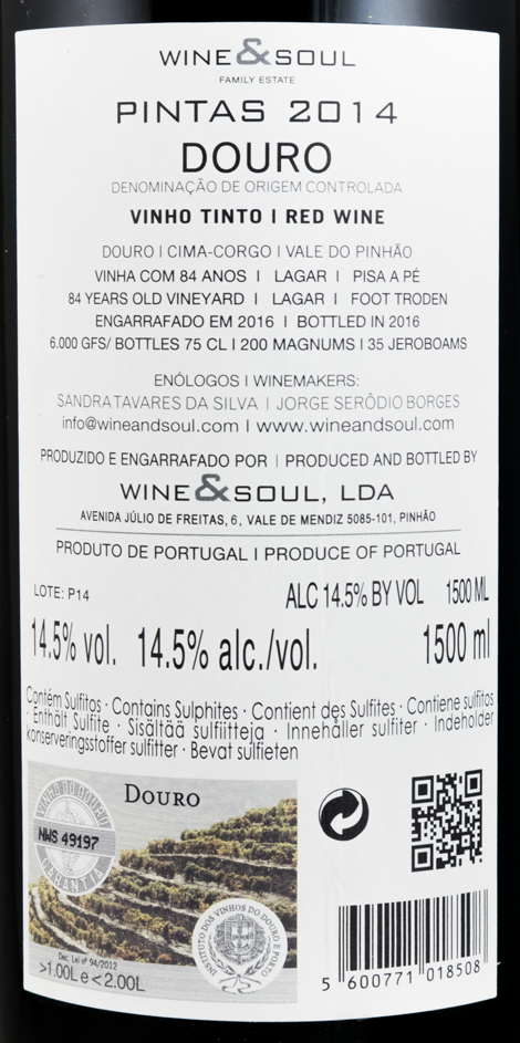 2014 Wine & Soul Pintas tinto 1,5L