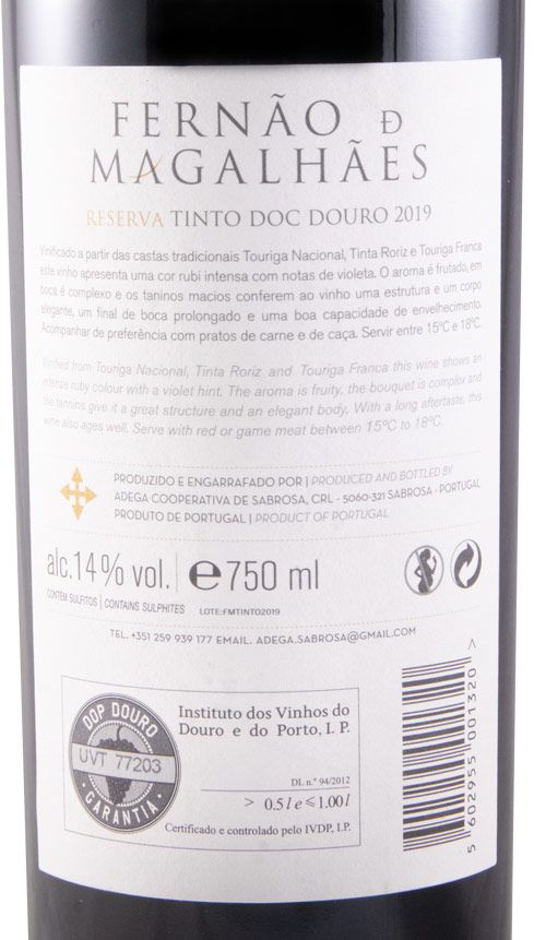 Vinho Tinto Português Menin Reserva 750ml - Grand Vinhos Brasil